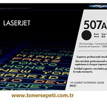 HP 507A-CE400A Siyah Orjinal Toner