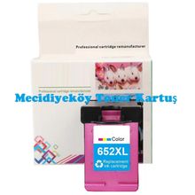 HP 652XL F6V24AE Muadil Renkli Kartuş