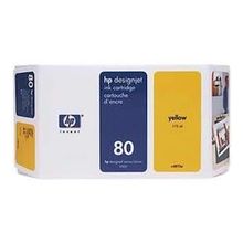 HP 80 C4848A Sarı İnkjet Mürekkep Kartuşu
