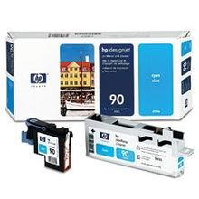 HP 90 C5055A Mavi Baskı Kafası ve Baskı Kafası Temizleyicisi