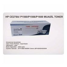 HP CE278A-P1560-P1566-P1600 Muadil Toner