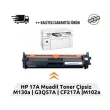 HP CF217A M102A MFP M130 Muadil Toner