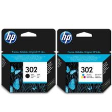 HP F6U66A 302 Siyah Mürekkep Kartuşu