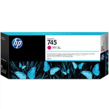 HP F9K01A 745 Magenta 300 ml Kırmızı Orijinal Plotter Designjet Mürekkep Kartuşu