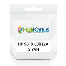 HP L0R12A 981X Siyah Yüksek Kapasite Muadil Kartuş