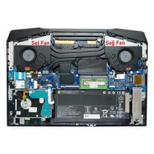 HP Pavilion Gaming 15-DK0001NE V2 Sol Fan