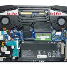 HP Pavilion Gaming 8UF06EA Fan V1 Sağ Fan