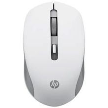 HP S1000D Beyaz Çift Modlu 2,4 Ghz Kablosuz Bluetooth V5.0 Sessiz Mouse
