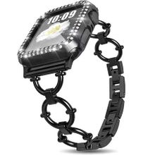 HTstore KRD-56 Metal Apple Watch 7 45 mm Kordon