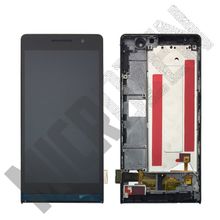 Huawei P6 Siyah Çıtalı Uyumlu Lcd Ekran Dokunmatik