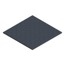 Hubelino 440037 Siyah Lego Zemin