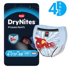 Huggies Drynites Erkek 4-7 Yaş 17-30 kg 40 Adet Gece Külot Bezi