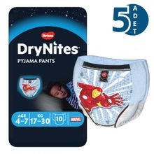 Huggies Drynites Erkek 4-7 Yaş 17-30 kg 50 Adet Gece Külot Bezi