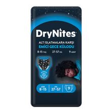 Huggies Drynites Erkek 8-15 Yaş 27-57 kg 9 Adet Gece Külot Bezi