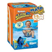 Huggies Little Swimmers 5-6 Numara 12-18 kg 132 Adet Mayo Bebek Bezi
