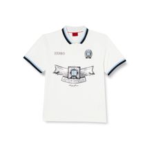 Hugo Davison Beyaz 100 Erkek T-shirt