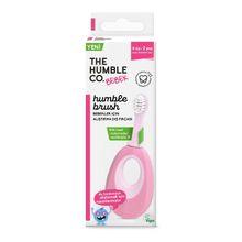 Humble Brush Pembe Alıştırma Bebek Diş Fırçası