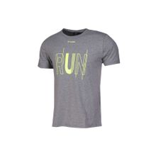 Hummel 911043-2007 Bisiklet Yaka Gri Erkek T-Shirt