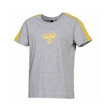 Hummel 911344-2006 Gri Pocatello Kısa Kollu Erkek Çocuk T-shirt