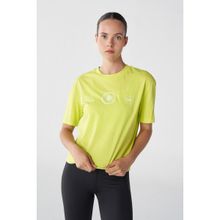 Hummel 911866-6102 Sarı Kadın T-shirt