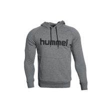 Hummel Volus 920903-2006 Gri Erkek Kapüşonlu Sweatshirt