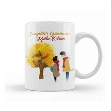 Humuts 0227 Sevgililer Günü Sevgiliye Hediye Kupa Bardak