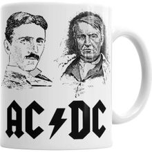 Humuts Acdc Tesla ve Edison Kupa Bardak