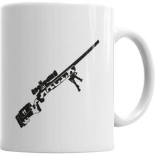 Humuts Airsoft Sniper Arte Preta Kupa Bardak