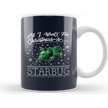 Humuts All I Want for Christmas is Starbug Red Dwarf Kupa