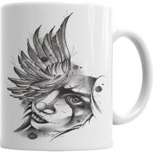 Humuts Angel Sketch Beyaz Kupa
