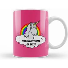Humuts Angry Unicorn Want Some Of This Beyaz Kupa