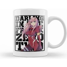 Humuts Anime And Manga Zero Two Darling In The Franxx Ahegao Beyaz Kupa
