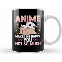 Humuts Anime Makes Me Happy You Not So Much Cute Animals Beyaz Kupa
