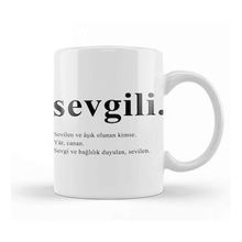 Humuts Aşkına Sevgiline Hediye Kupa Bardak