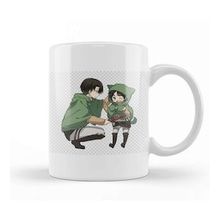 Humuts Attack On Titan Chibi Levi x Eren Kupa Bardak