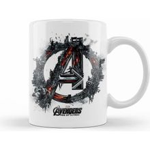 Humuts Avengers Flowers Marvel Beyaz Kupa
