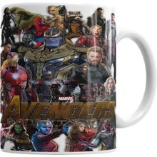 Humuts Avengers Infinity War Exclusiva Nerd Word Beyaz Kupa