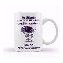 Humuts Aya Benzer Yüreğim Kupa Bardak
