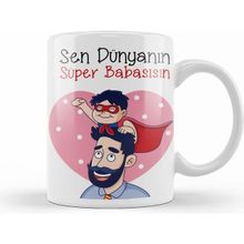 Humuts Babalar Günü Babaya Hediye 0101 Kupa Bardak