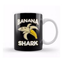 Humuts Banana Shark Adorable Half Banana Half Shark Kupa Bardak
