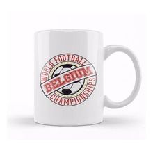 Humuts Belgium Stamp World Football Championship Kupa Bardak