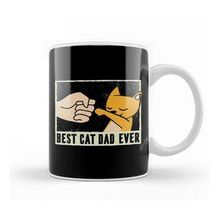 Humuts Best Cat Dad Ever Funny Cat Daddy Father Day Vintage 09 Kupa Bardak