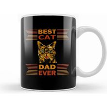 Humuts Best Cat Dad Ever Kedi 03 Kupa Bardak