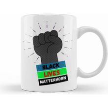 Humuts Black Lives Matterhorn Beyaz Kupa