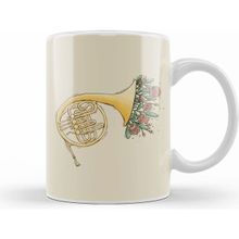 Humuts Bloomy French Horn Kupa Bardak