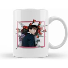 Humuts Bts Bangtan Sonyeondan Floral Jungkook Kupa Bardak
