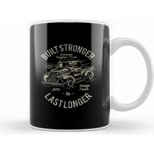 Humuts Built Stronger To Last Longer Truck Beyaz Kupa