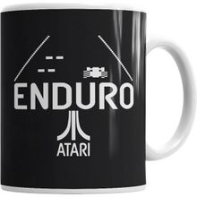 Humuts Camiseta Atari Enduro Beyaz Kupa