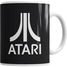 Humuts Camiseta Atari Logo Vintage Beyaz Kupa
