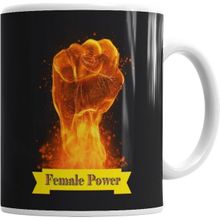 Humuts Camiseta Female Power Beyaz Kupa